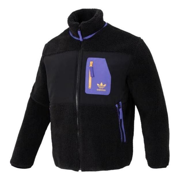 adidas Originals Sherpa Jackets 'Black' IN0993
