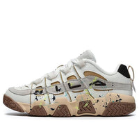 (WMNS) FILA FUSION ADE Barricade Sneakers 'White Beige Brown' T12W233206FWB