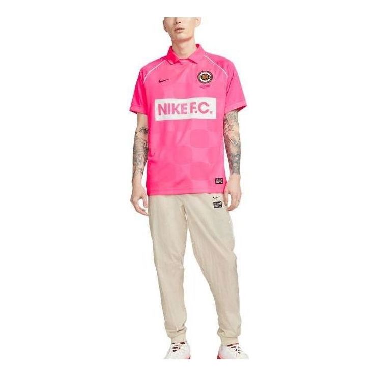 Nike Dri-FIT F.C. Short-Sleeve Soccer Jersey 'Pink' DQ5046-639