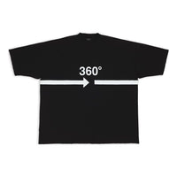 Balenciaga 360 Tubular T-Shirt Oversized 'Black' 720501TNVD51070