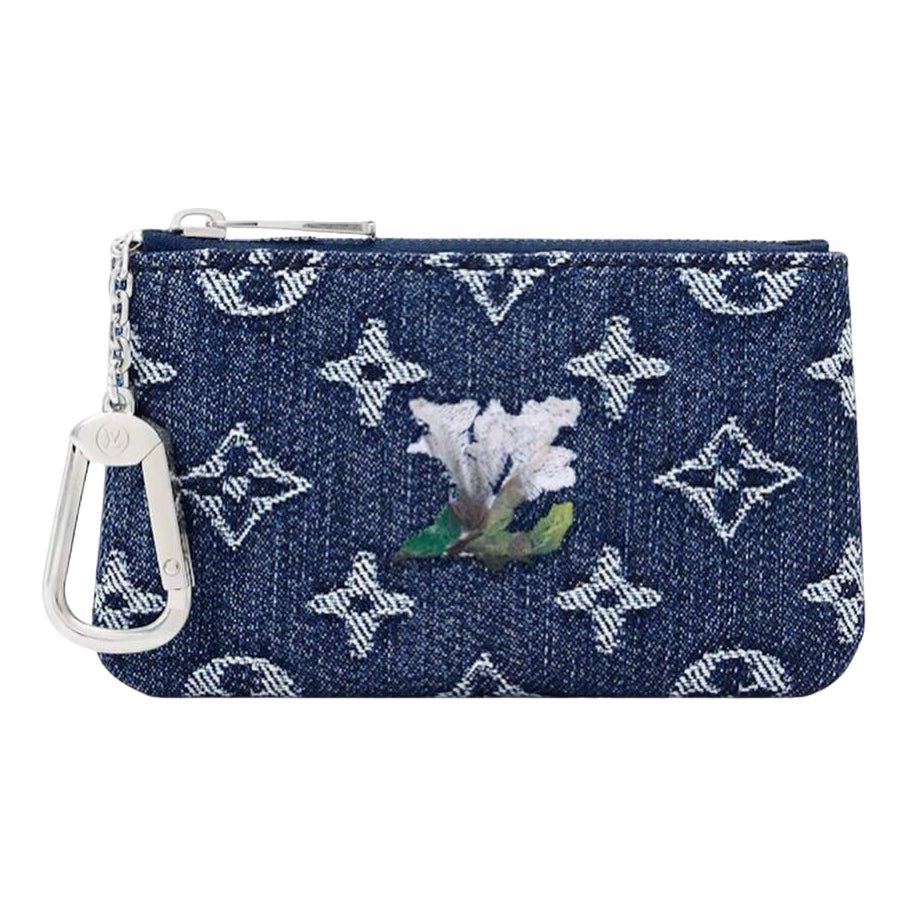 LOUIS VUITTON Pochette Clés 'Blue' M27561