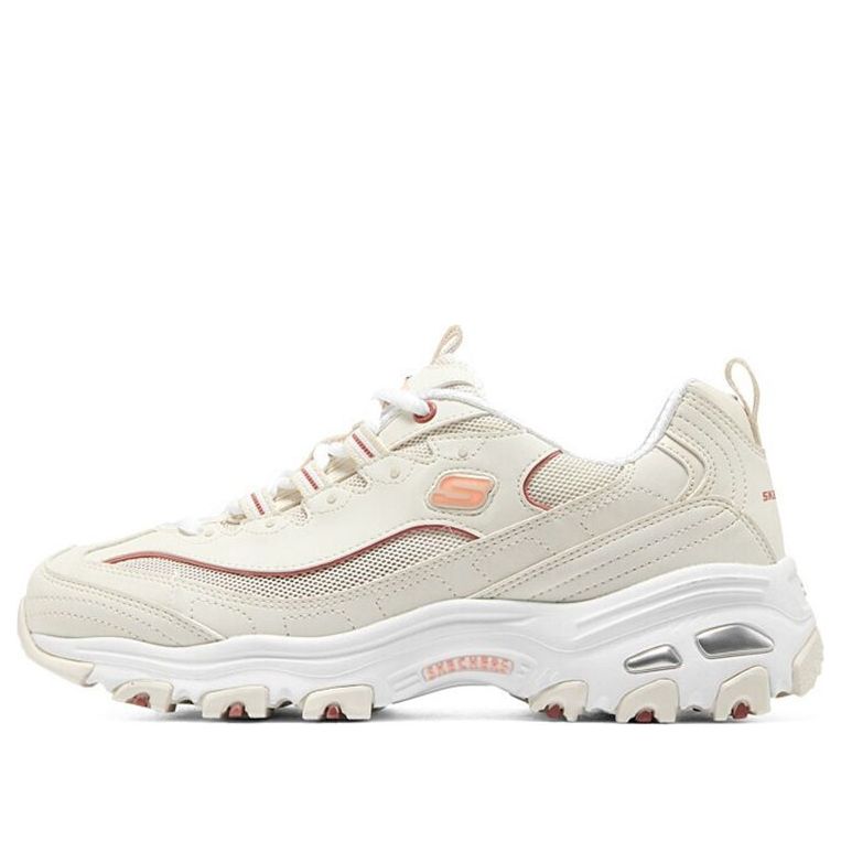 (WMNS) Skechers DLITES 1.0 'Beige Pink' 896121-NTMT