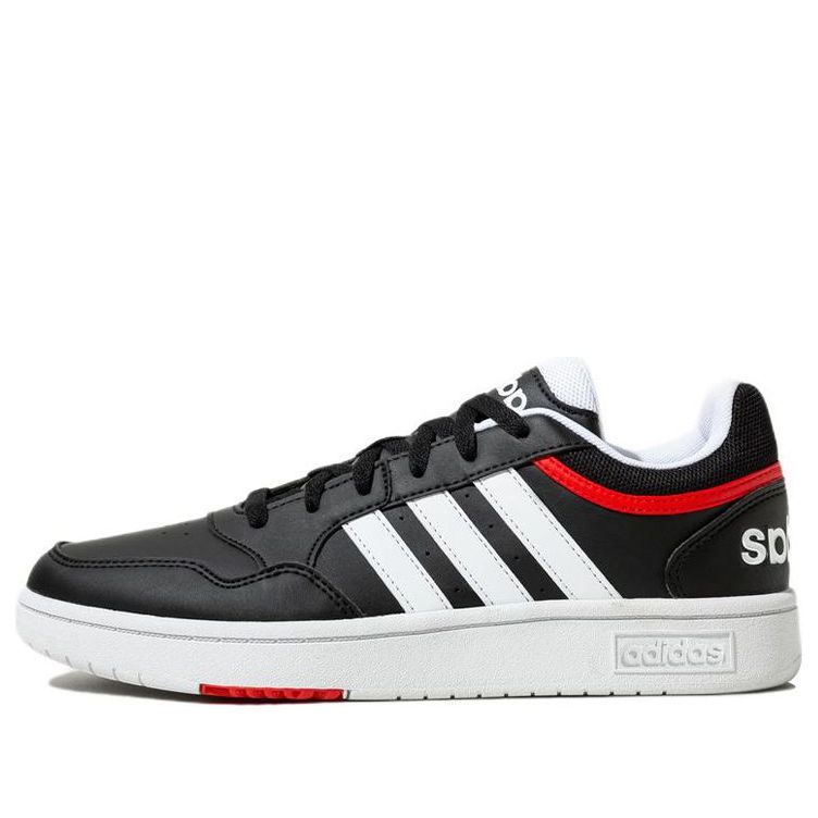 adidas Hoops 3.0 'Black White Red' H03778