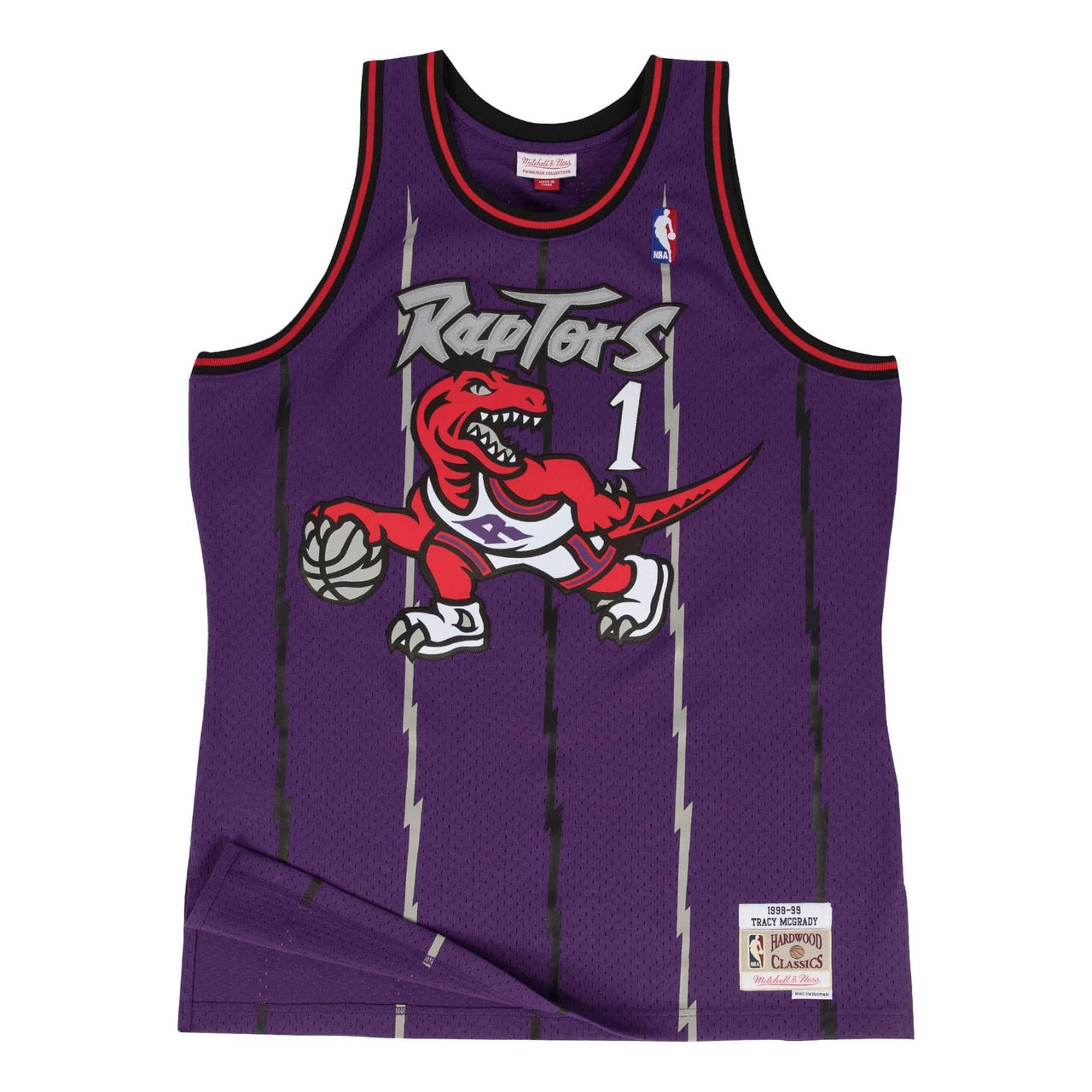 Mitchell & Ness x NBA Toronto Raptors 1998-99 Swingman Road Jersey 'Tracy McGrady 1' 3N2B7BRD0-RAPTM