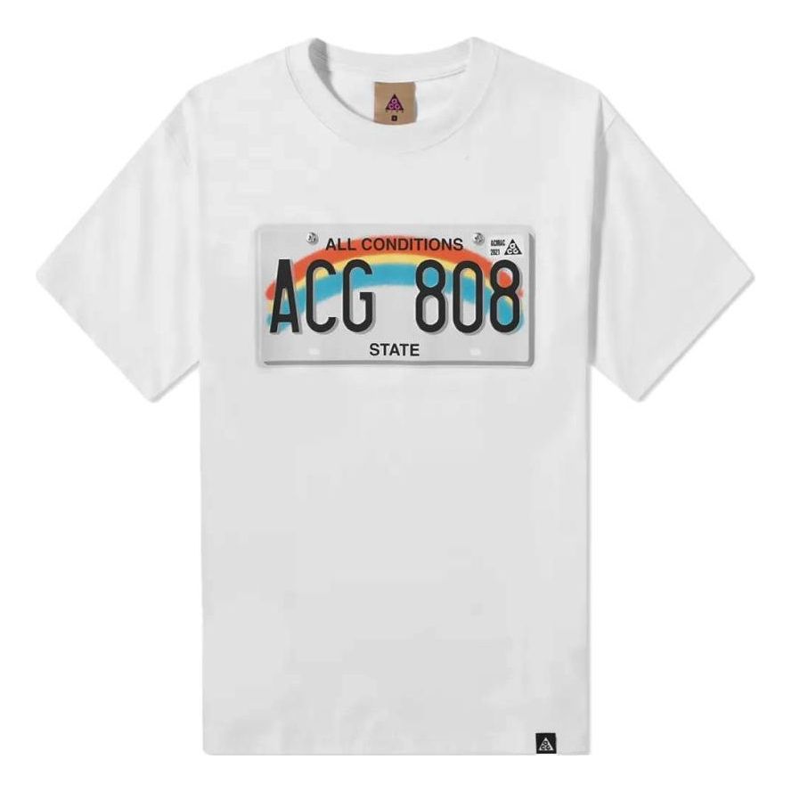 Nike ACG License Plate T-Shirt 'Summit White' DC5360-121