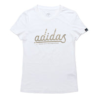 (WMNS) adidas Colgt Foil T Printing White FM6174