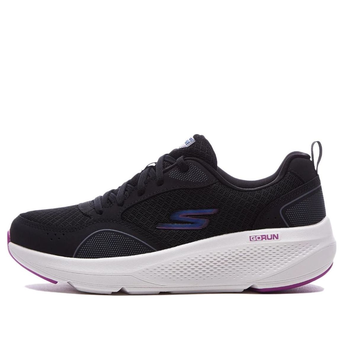 (WMNS) Skechers Go Run Elevate Xylon 'Black Purple' 128333-BKPR