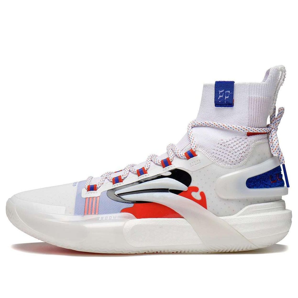 Li-Ning Speed 9 High 'White Red Blue' ABAT013-2