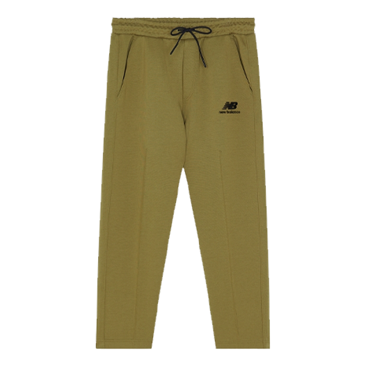 New Balance Logo Cotton Pants 'Military Green' AMP13390-OV
