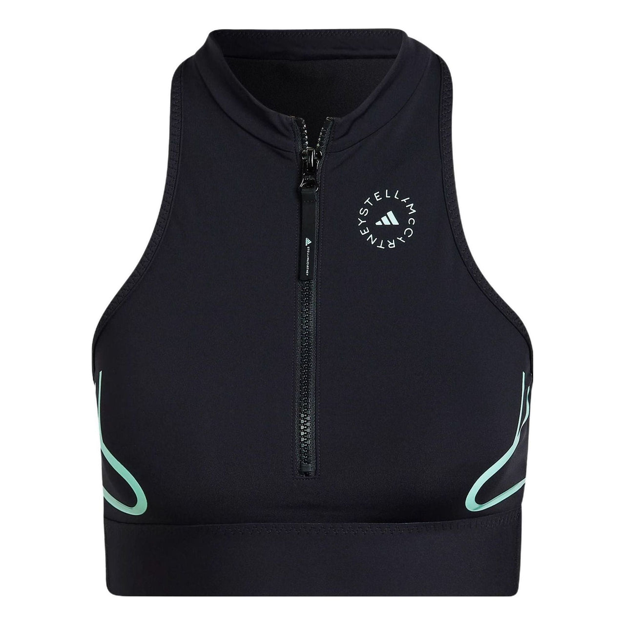 (WMNS) adidas by Stella McCartney Bikini Top Asia Sizing 'Black' HD9123
