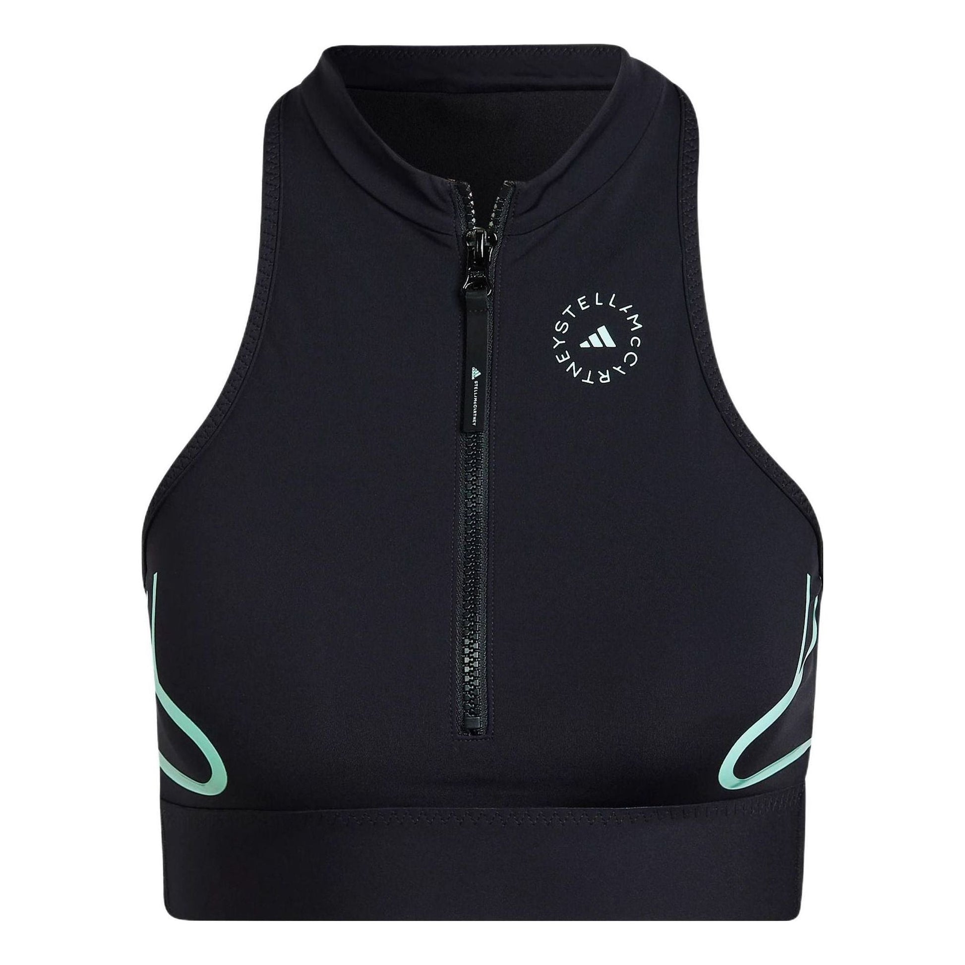 (WMNS) adidas by Stella McCartney Bikini Top Asia Sizing 'Black' HD9123