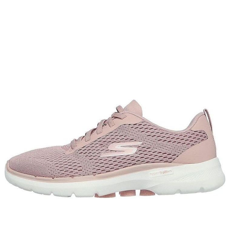 (WMNS) Skechers Go Walk 6 'Pink' 124512-MVE