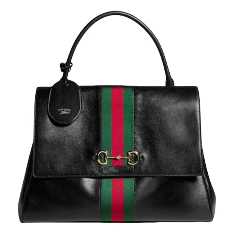 (WMNS) Gucci Paparazzo Large Top Handle Bag 'Black' 875019-AAGIQ-1053