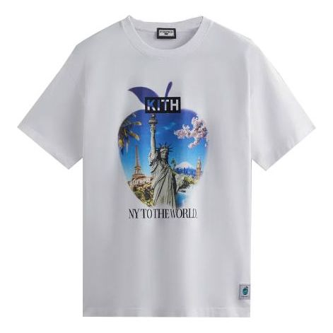 KITH New York to the World Souvenir Vintage Tee 'White' KHM031271-101