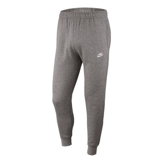 Nike Club Sweat Fleece Casual Sports Long Pants Gray Dark gray BV2671-071