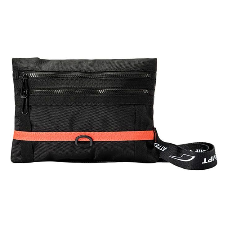 PUMA x ATTMPT Cross Body Bag 'Black Orange' 07750201