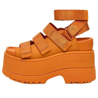 (WMNS) UGG GoldenRise Platform Sandals 'Dark Apricot' 1167431-DCT