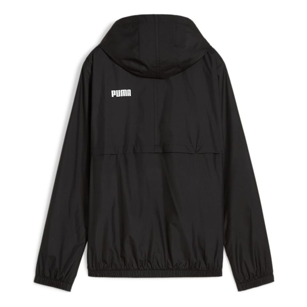 (WMNS) PUMA Essentials Solid Windbreaker Jacket 'Black' 847494-52