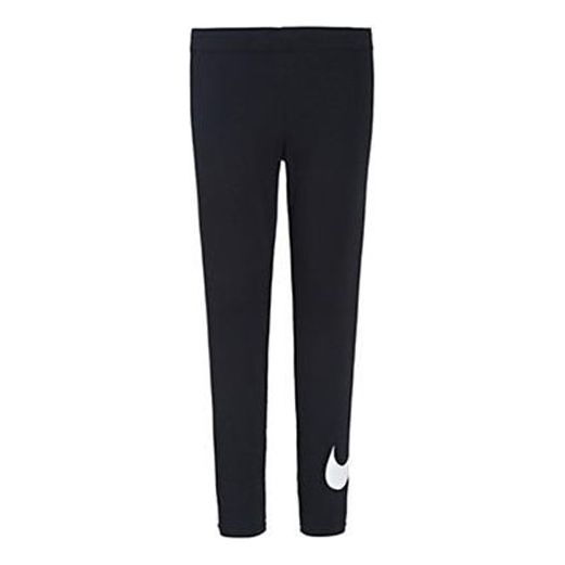 (WMNS) Nike Leggings Club Logo 2 'Black' 815998-010