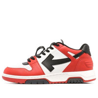 Off-White Out of Office Low Sneaker 'Red White Black' OMIA189S23LEA0012510
