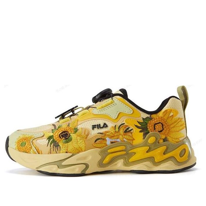 (GS) FILA Fashion Running Sneakers 'Yellow' K15B211111FYE
