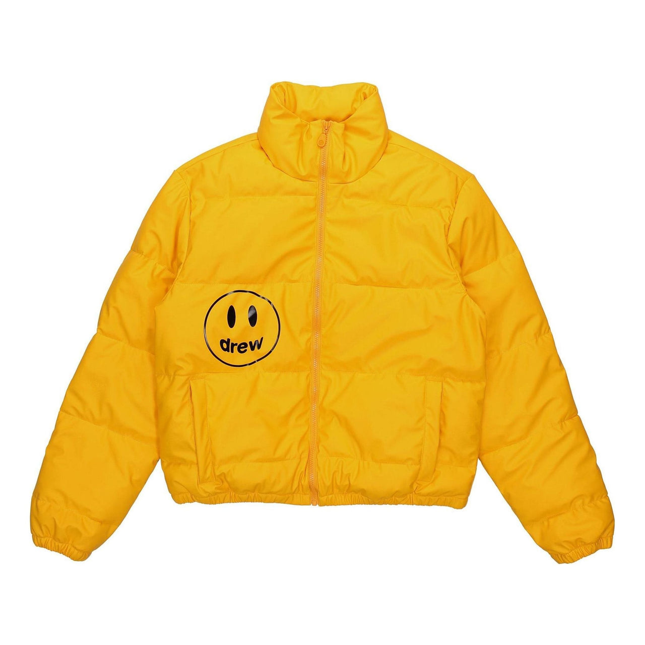 Drew House Mascot Puffer Jacket 'Golden Yellow' DR-FW21-110
