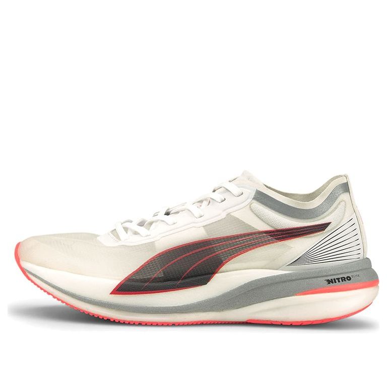 (WMNS) PUMA Deviate Nitro Elite 'White Lava Blast' 376444-01