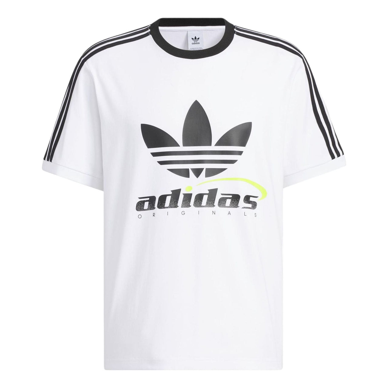 adidas Originals TFL Logo T-Shirt Asia Sizing 'White Black' IW6310