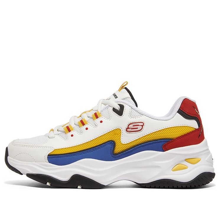 (WMNS) Skechers D'LITES 4.0 x One Piece 'White Multicolor' 896033-WMLT