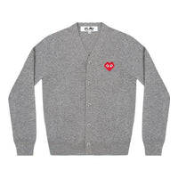 COMME des GARCONS PLAY x Invader Cardigan 'Grey' AZ-N084-051-2