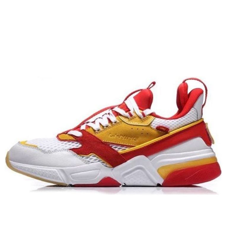 Li-Ning Paris Fashion Week 001 R-I 'White Yellow Red' AGLN227-2