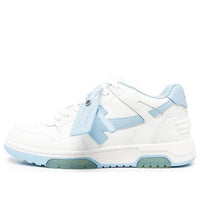 Off-White Out Of Office Leather Sneakers 'White Blue' OMIA189C99LEA0040140