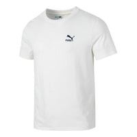 PUMA Logo Sports T-shirt 'White' 630353-65