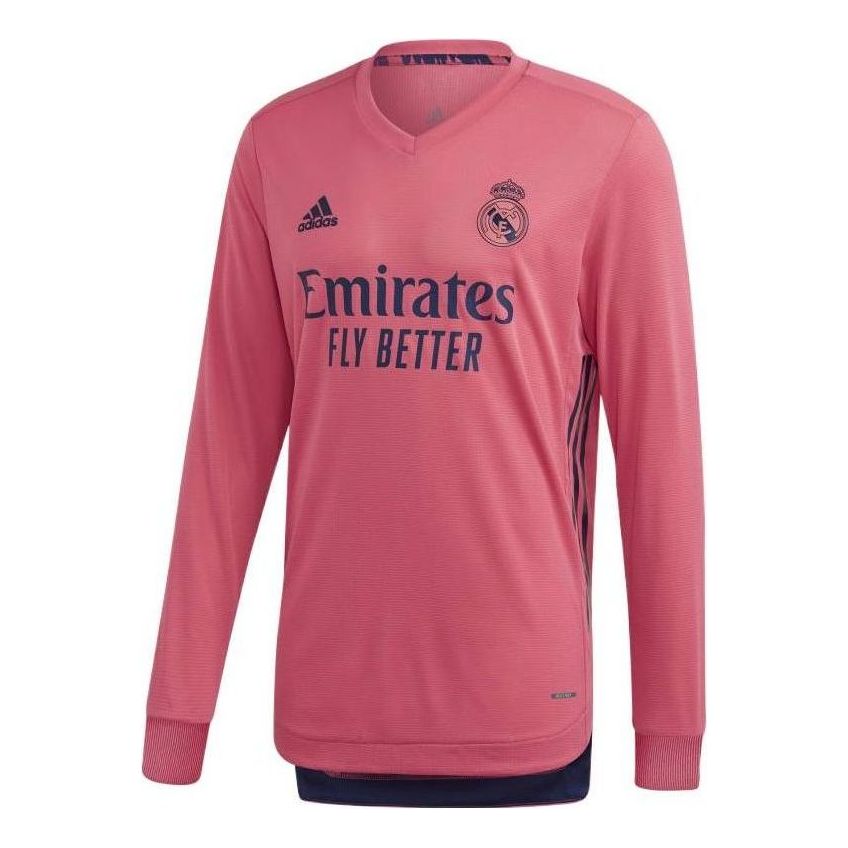 adidas 2020/21 Real Madrid Jersey Asia Sizing 'Pink Black' FQ7492