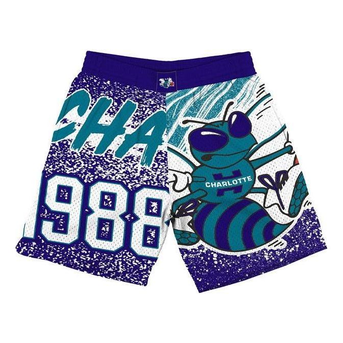 Mitchell & Ness x NBA Jumbotron Shorts 'Charlotte Hornets' SHORAJ19071-CHODKPR
