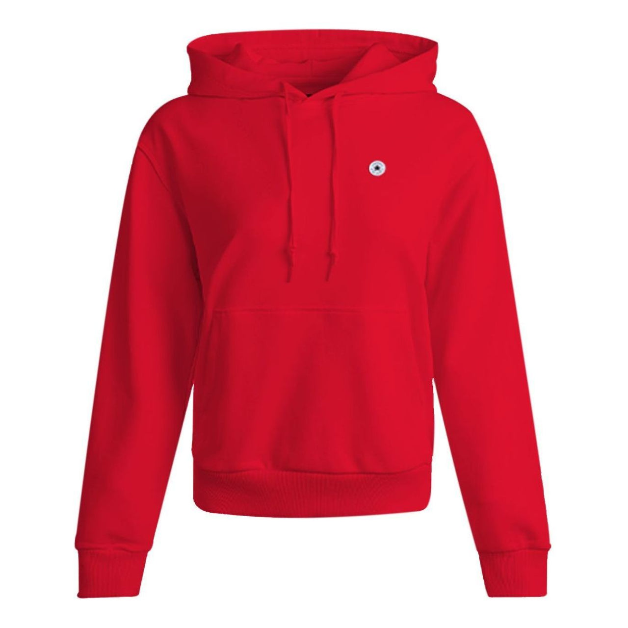 (WMNS) Converse Casual Sweatshirt 'Red' 10021640-A06