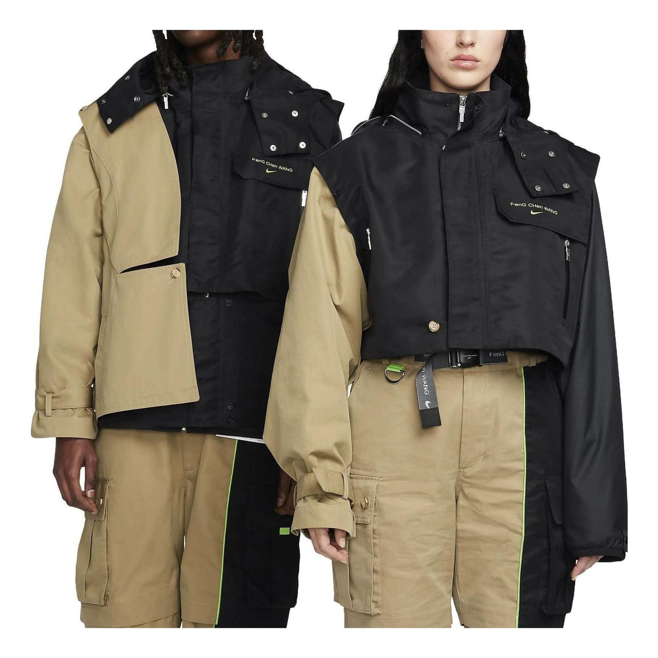 Nike x Feng Chen Wang Transform Jacket 'Black khaki' DV3999-068