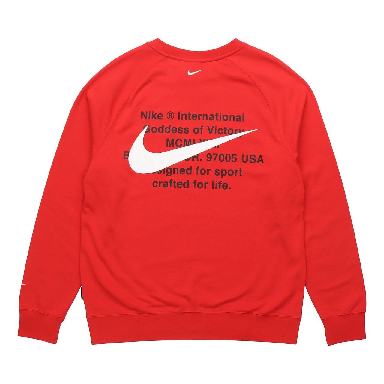 Nike AS Men's Nike Sportswear SWOOSH CRW FT University Red CJ4872-657