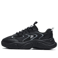 (WMNS) FILA FUSION Conch DX Sneakers 'Black Silver' T12W311111FBS