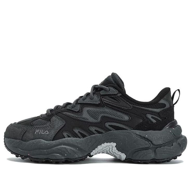 (WMNS) FILA Fern Sneakers 'Black Green' F12W331101ADB