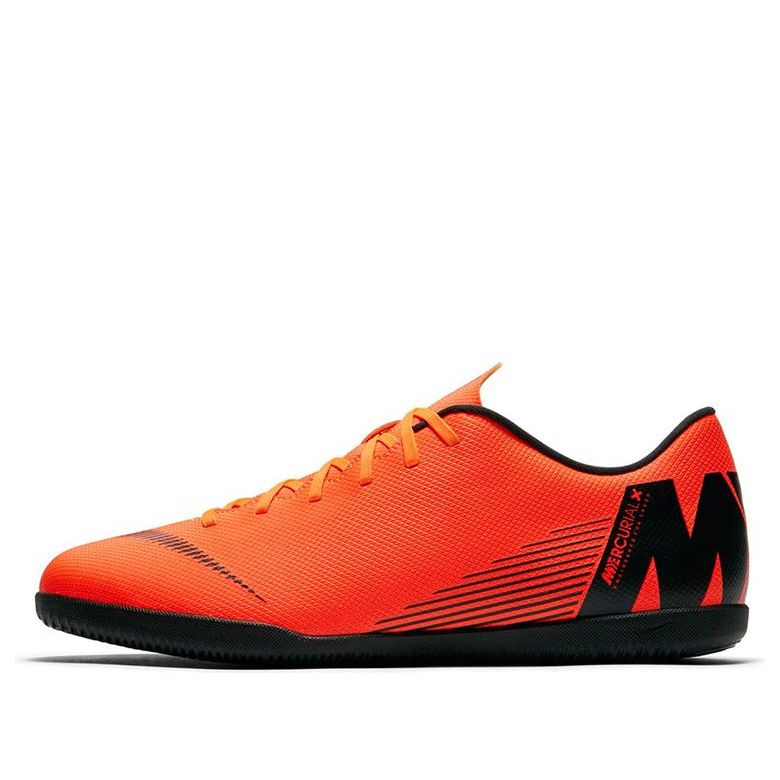 Nike Mercurialx Vapor 12 Club IC 'Black Orange' AH7385-810