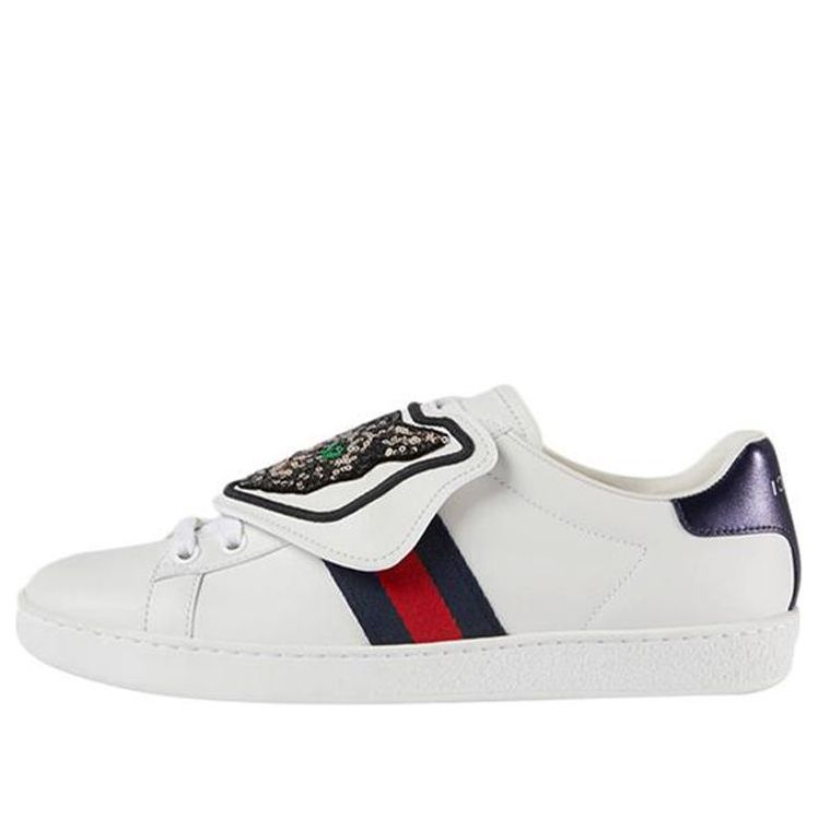 (WMNS) Gucci Ace 'Cat' 506635-0FI10-9060