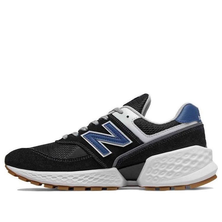 New Balance 574S Black White Blue MS574ASR