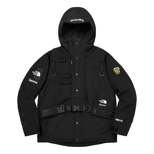 سترة تبادلية للأسبوع الثالث من Supreme x The North Face SS20 للجنسين باللون الأسود SUP-SS20-414