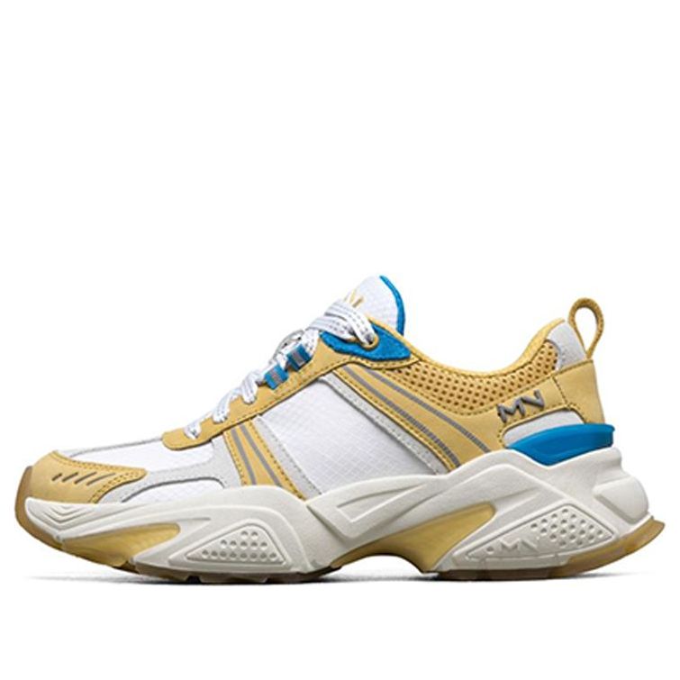 (WMNS) Skechers Kraz Yellow/White/Blue 133001-YLW