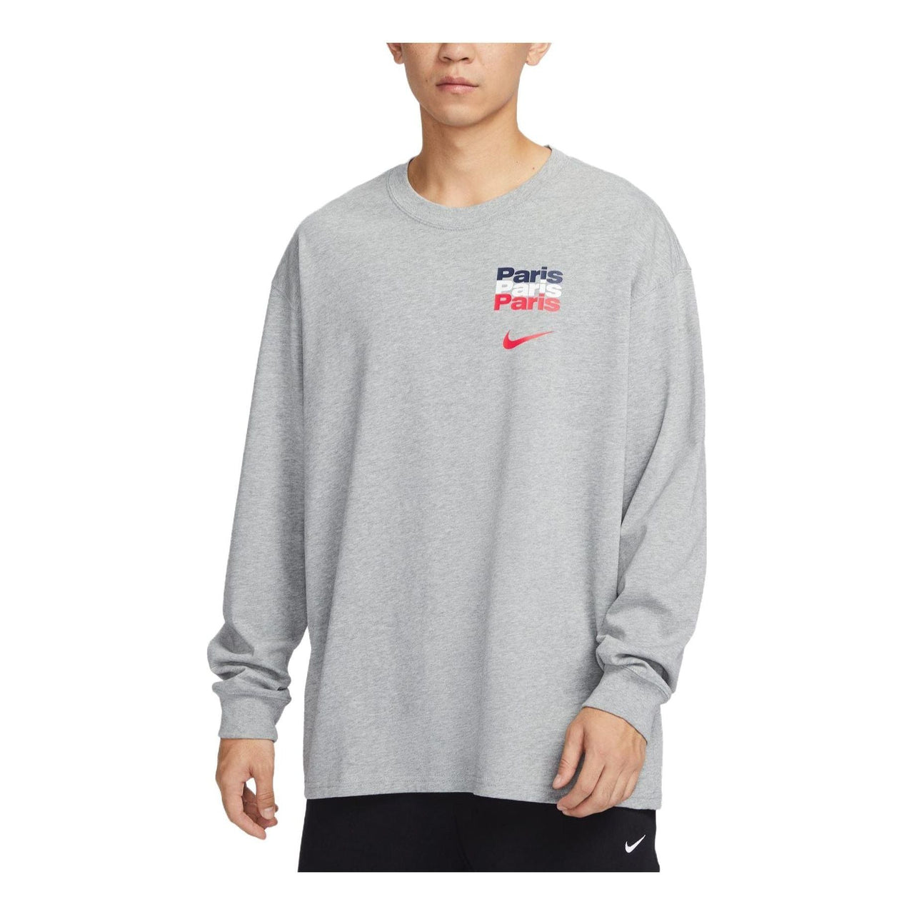 Nike Paris Saint-Germain Legend Long Sleeve T-Shirt 'Grey' FQ0262-063
