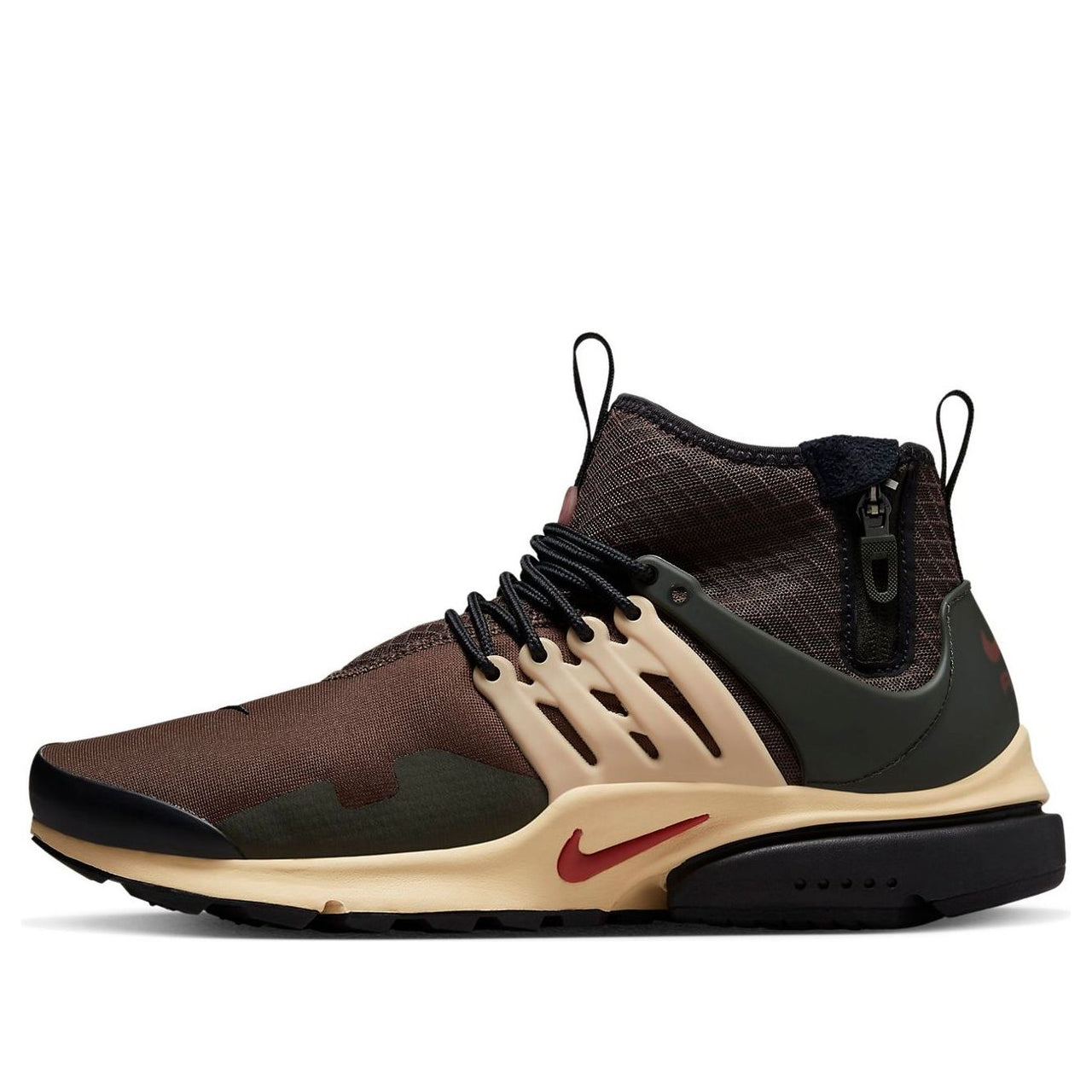 حذاء Nike Air Presto Mid Utility "Baroque Brown Sesame" DC8751-200