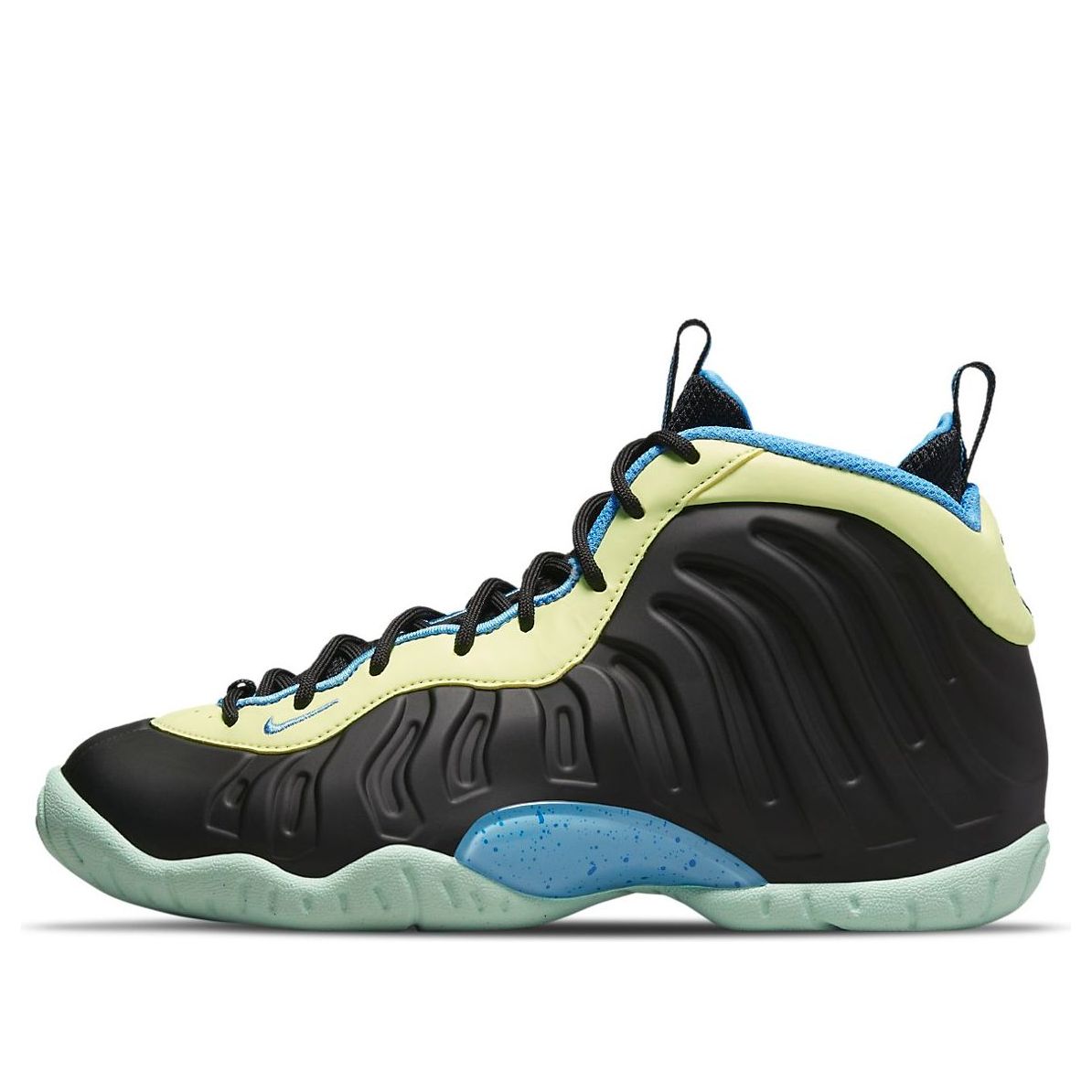 (GS) Nike Little Posite One 'Black Multi Color' DH6490-001