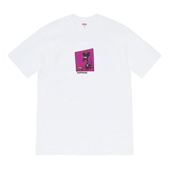 Supreme Week 1 Mouse Tee T SUP-SS21-418-WHI