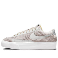 (WMNS) Nike Blazer Low Platform 'Light Bone' DO6715-001